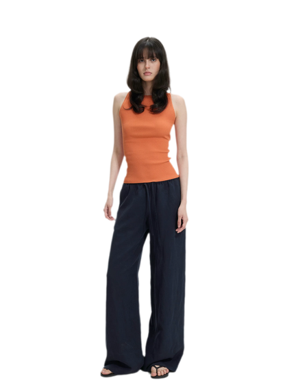 Lyocell Linen Ribbed Camisole
