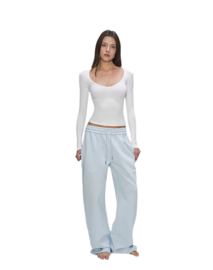 Bare-Feel V-Neck Top