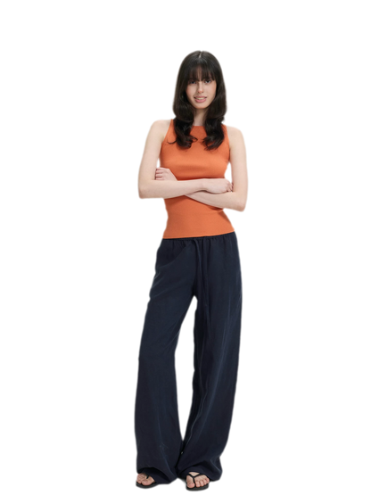 Lyocell Linen Ribbed Camisole