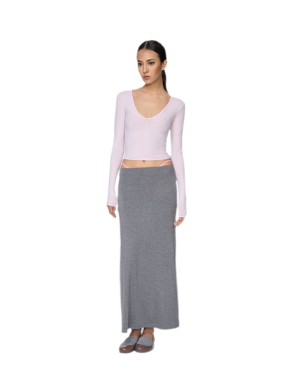 Deep V Slim Top