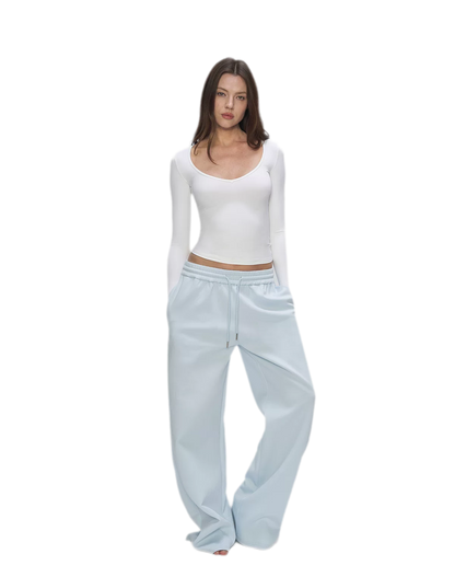 Bare-Feel V-Neck Top