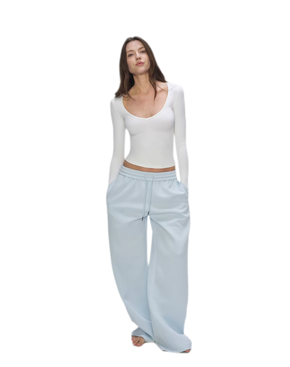 Bare-Feel V-Neck Top