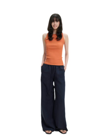 Lyocell Linen Ribbed Camisole