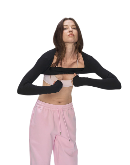 Bare-Feel V-Neck Top
