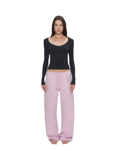 Bare-Feel V-Neck Top