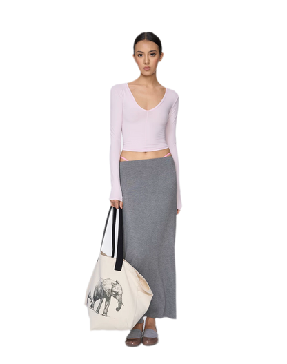 Deep V Slim Top