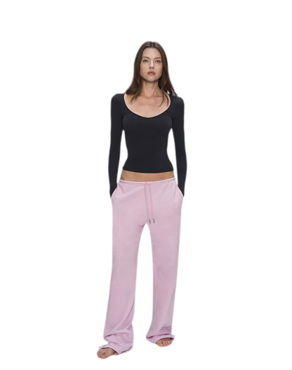 Bare-Feel V-Neck Top
