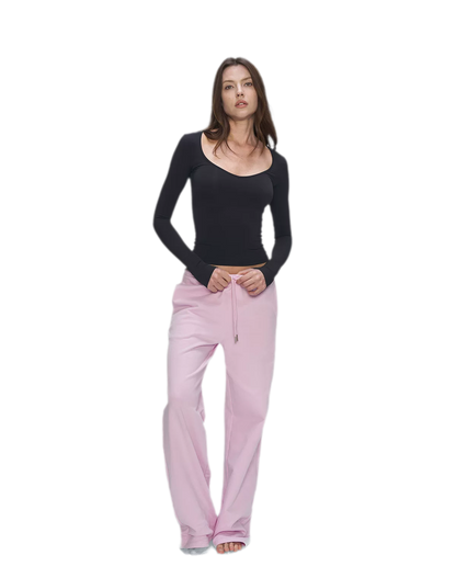 Bare-Feel V-Neck Top
