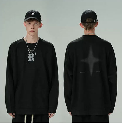 Eco Suede Oversized Sweatshirt