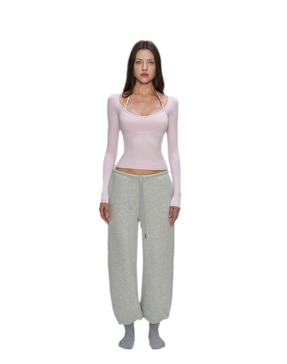 Bare-Feel V-Neck Top
