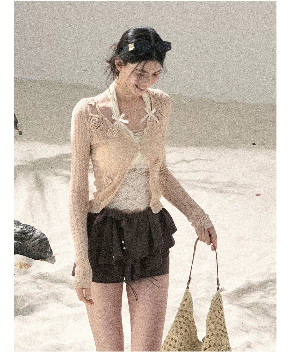Layered Pleated Skort
