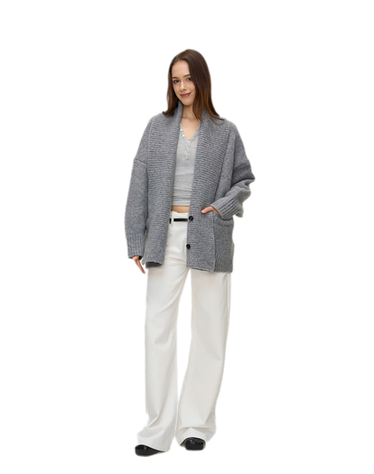 Ribbed Button Trim Set
