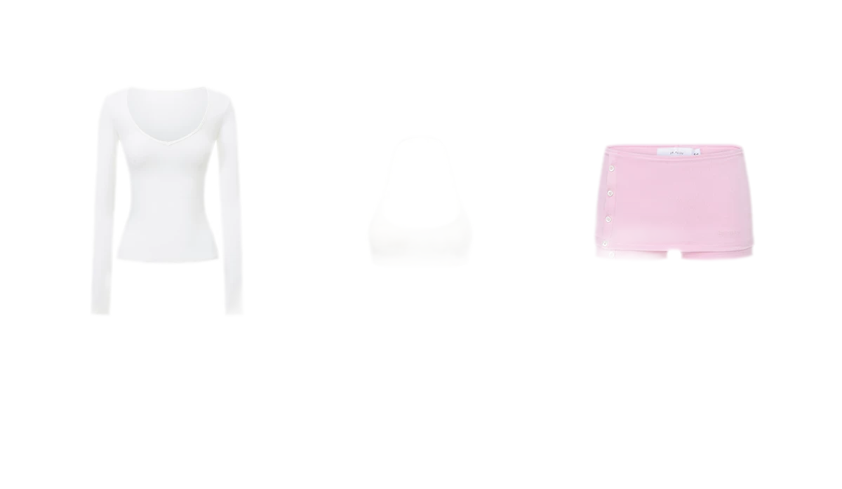 Bare-Feel V-Neck Top