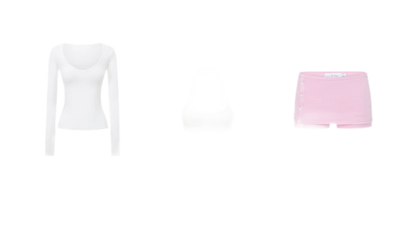 Bare-Feel V-Neck Top