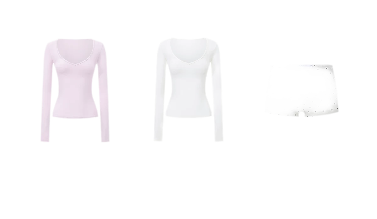 Bare-Feel V-Neck Top