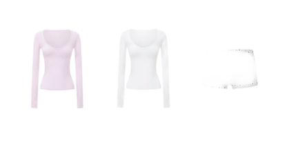 Bare-Feel V-Neck Top