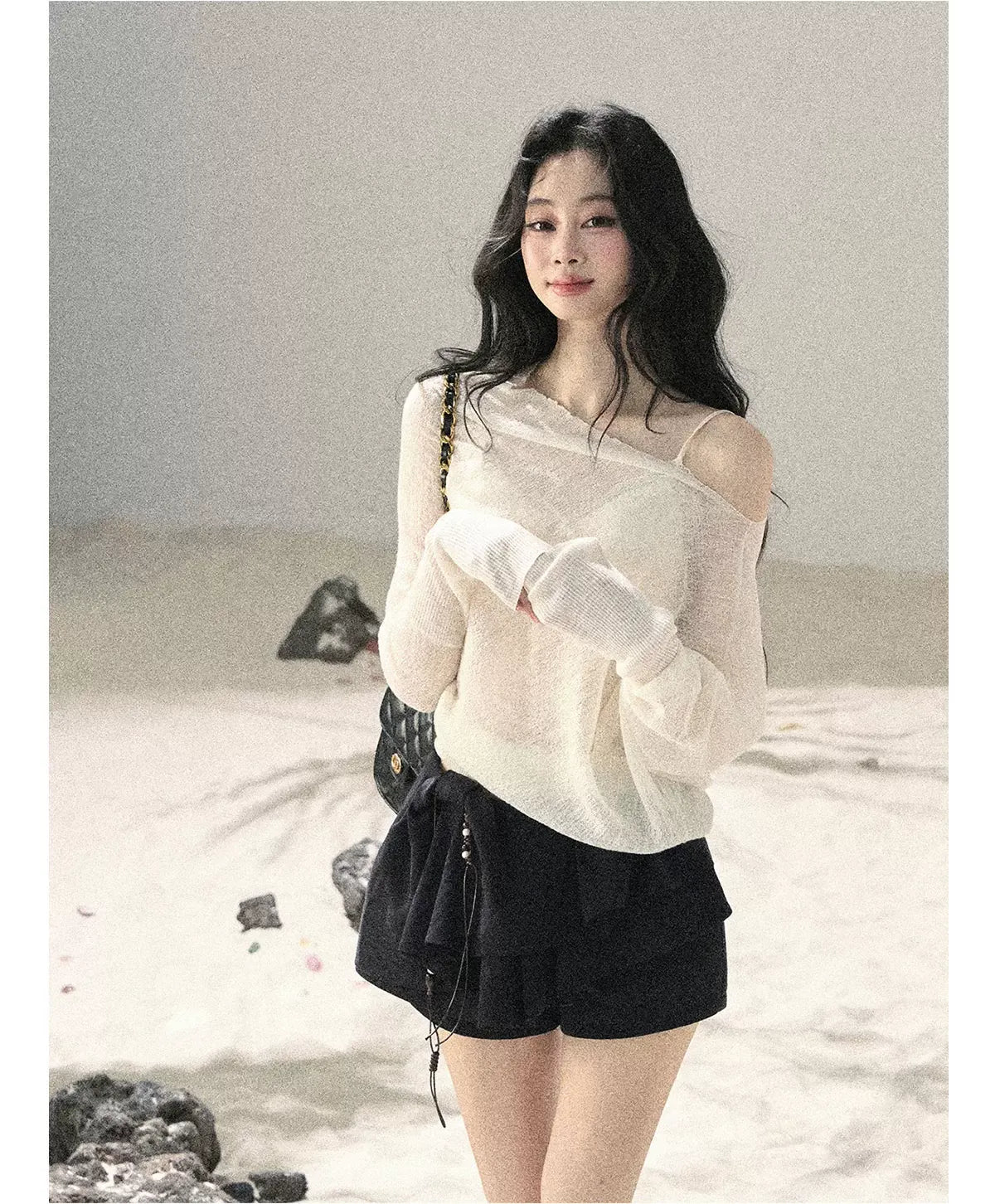 Layered Pleated Skort