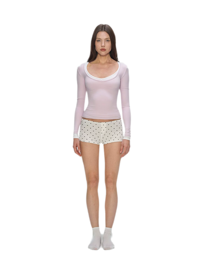 Bare-Feel V-Neck Top