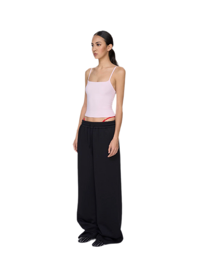Air Cotton Wide-Leg Sweatpants