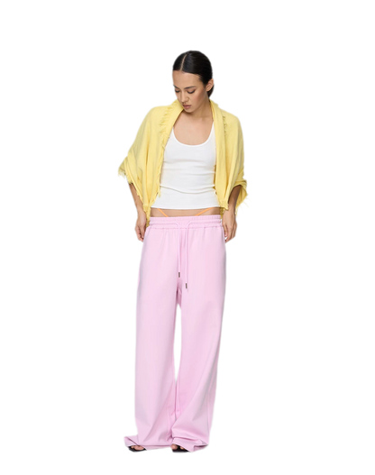 Air Cotton Wide-Leg Sweatpants