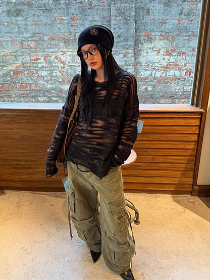 Rolled-Edge Single-Layer Wool Beanie