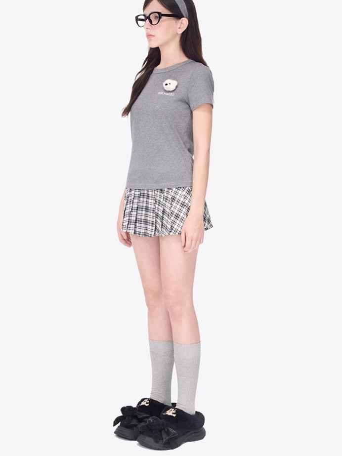 Teddy Plush Platform Winter Mule Slippers