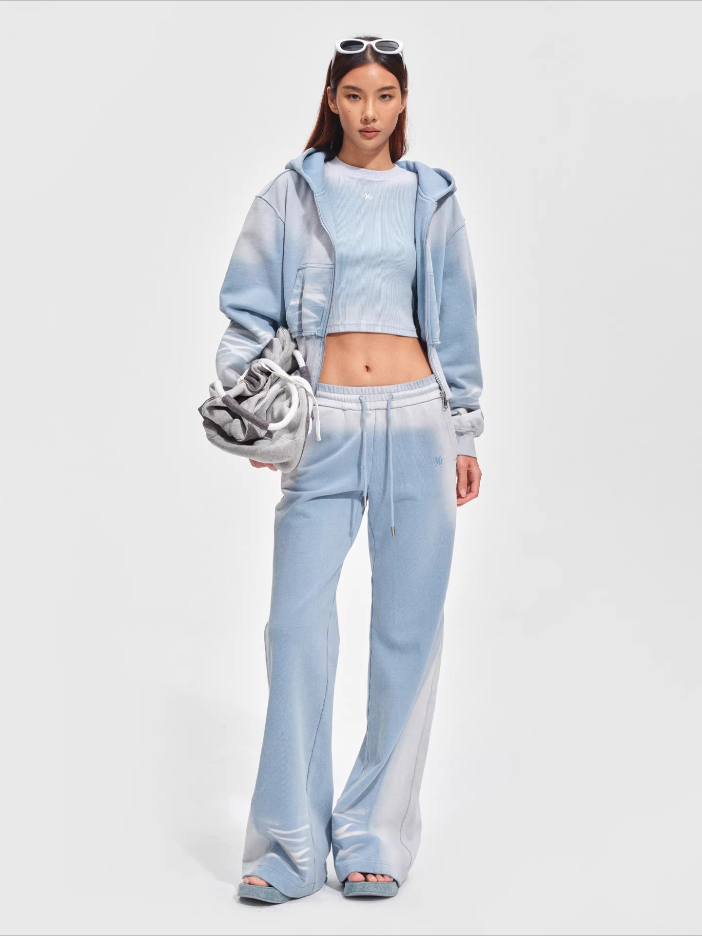 Equestrian Crest Fitted Crop T-Shirt