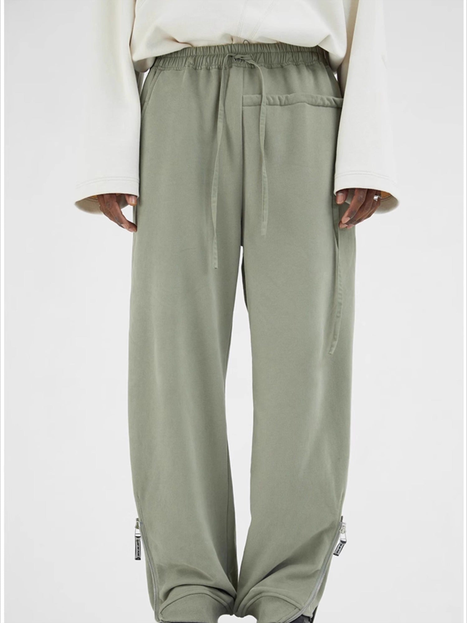 Convertible Zip Three-Way Fleece Sweatpants
