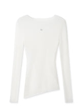 Wool Thin Crewneck Long-sleeve Blouse - CHINASQUAD