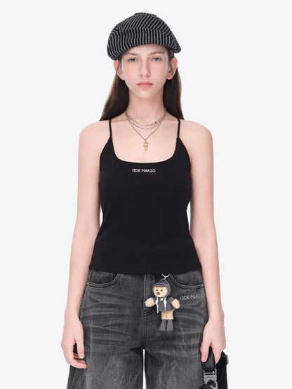 Doll Detail Cropped Camisole