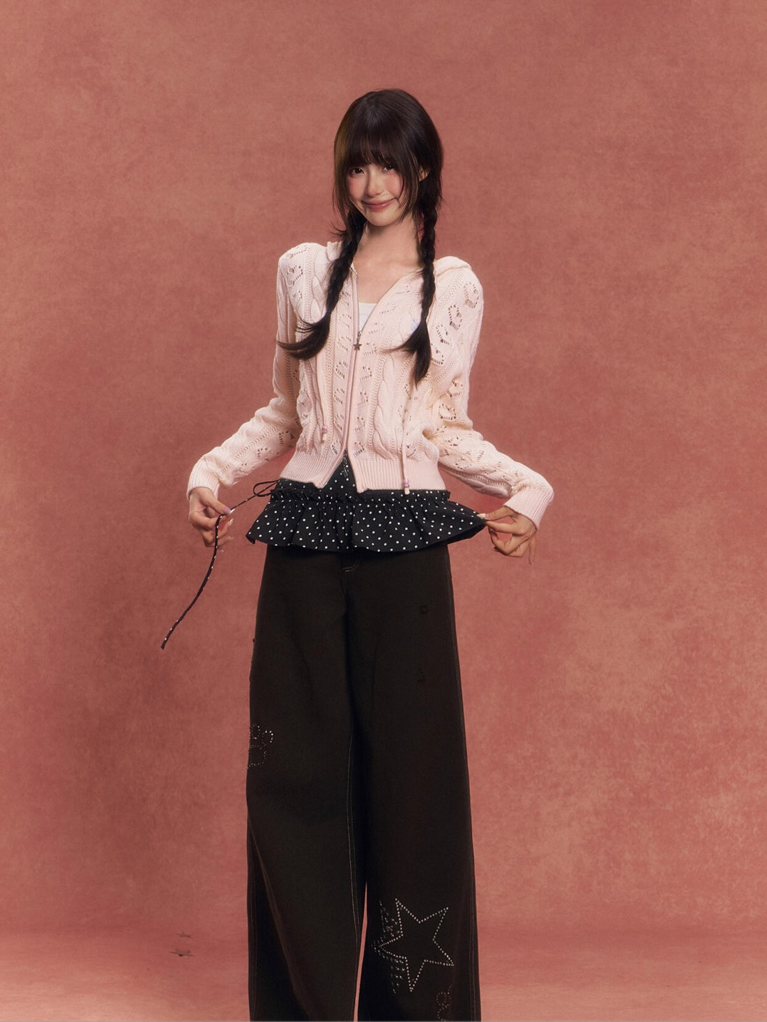 Vintage Washed Straight-Leg Denim Jeans