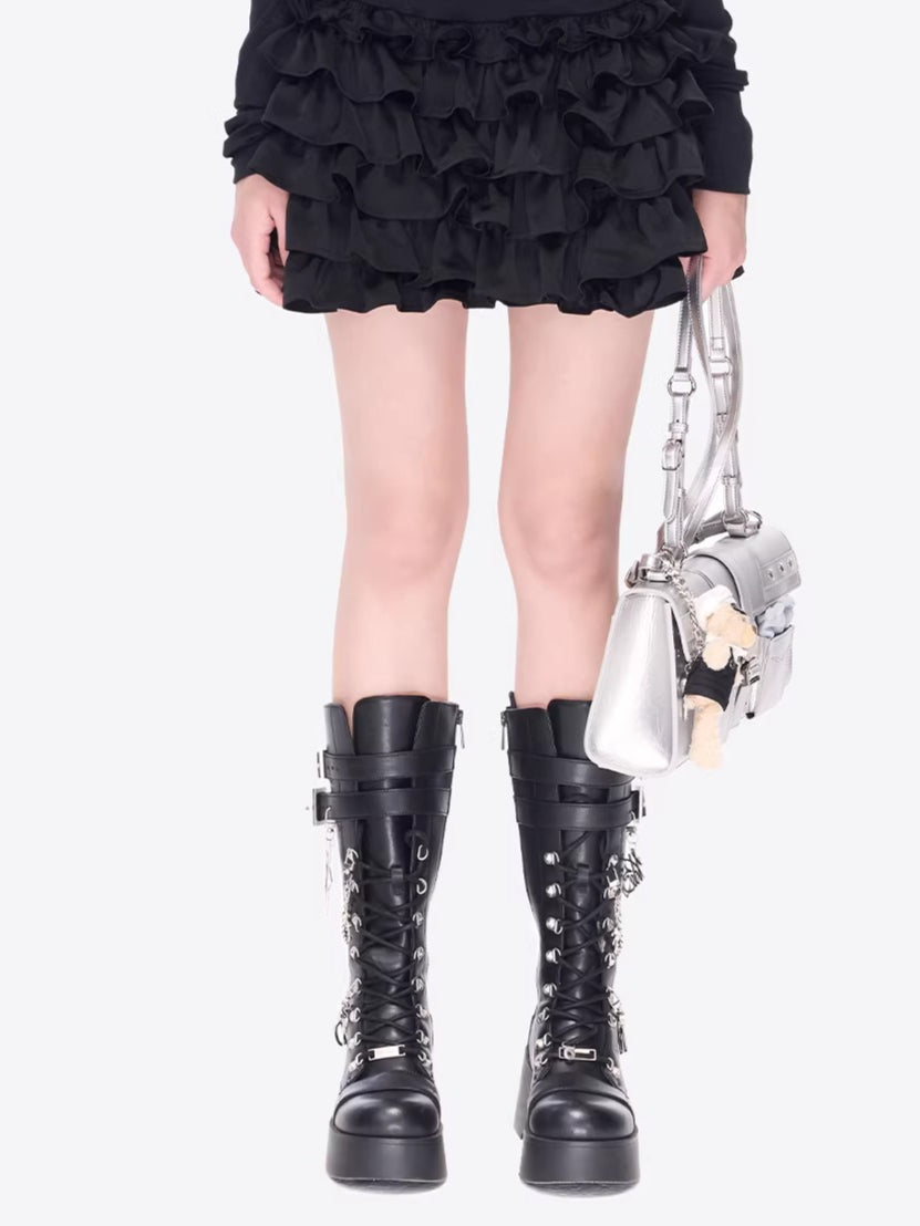 Retro Baguette Crossbody Bag