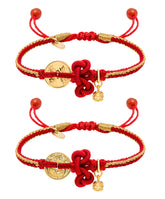 "Bright Future 前程似锦" Top Scholar Woven Red String Bracelet - CHINASQUAD