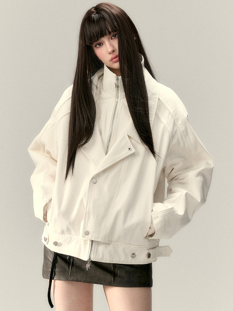 Faux Rabbit Fur Jacket - CHINASQUAD