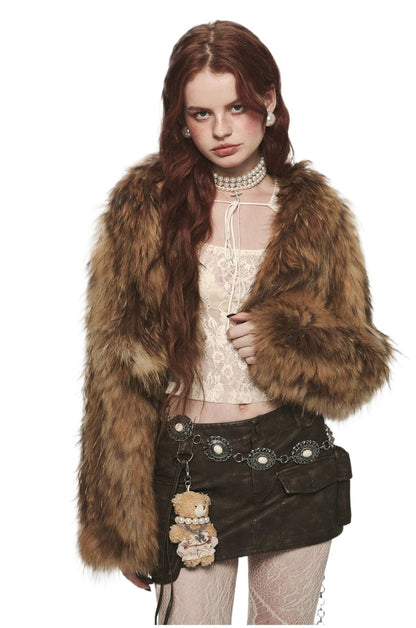 Rat Fur Short Thickened Coat