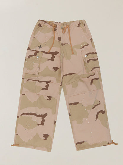 Compass Retro Camo Para Pants Desert Camouflage - CHINASQUAD