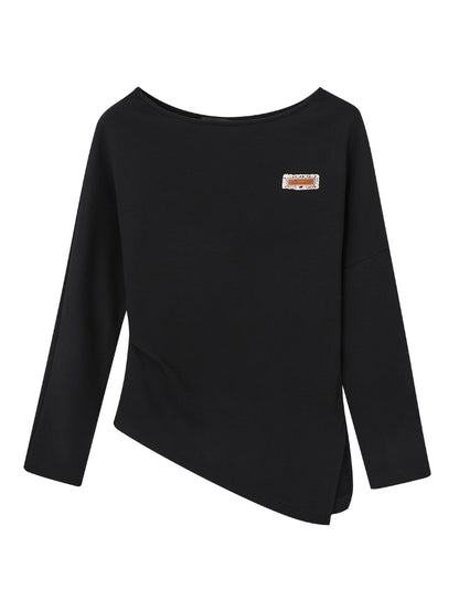One-Shoulder Asymmetric T-Shirt