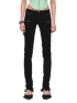 Vintage Washed Zip-Detail Skinny Jeans 1Jinn Studio