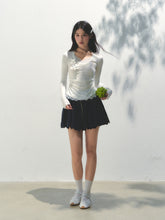 Embroidered Elastic Waist Skirt - CHINASQUAD
