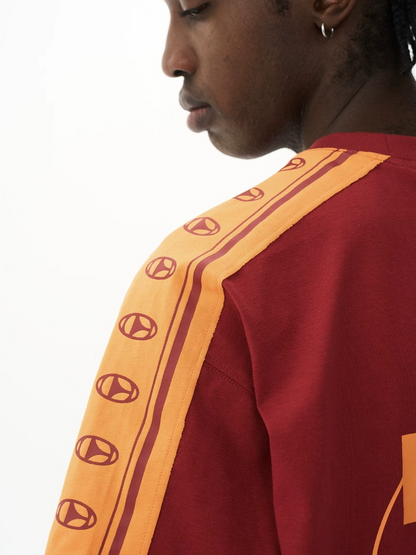 Vintage Contrast Panel Sport T-Shirt