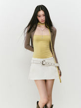 Casual Pencil Skirt with Double - Side Zippers - CHINASQUAD