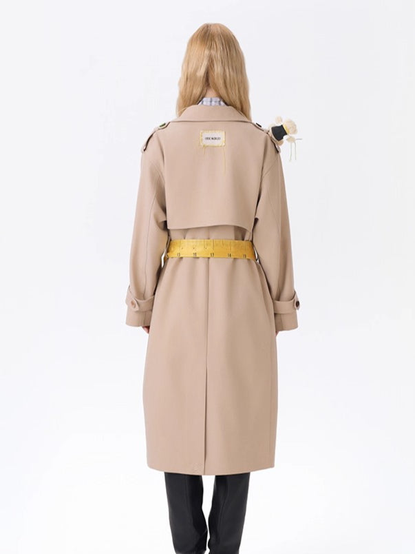 Tailor Bear Long Trench Coat