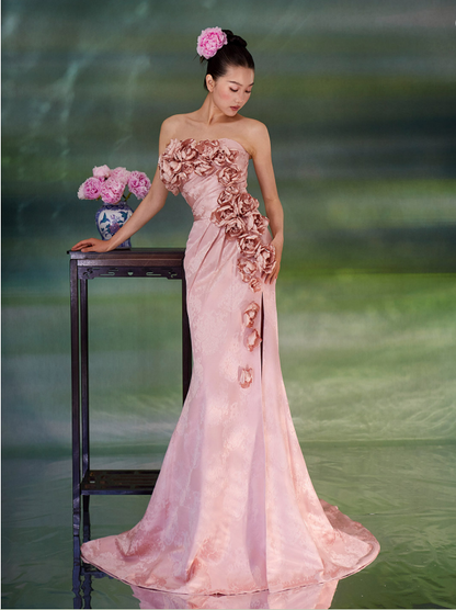 Blush Petal Gown