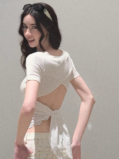 Pure Cotton Graphic Print Relaxed Pants