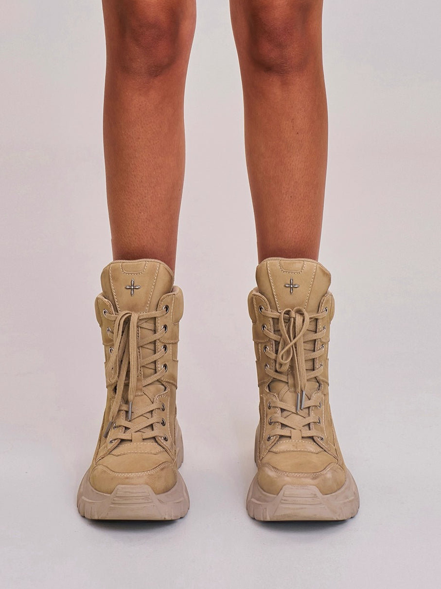 Wild Terrain Vintage Hand-Polished Hiking Boots