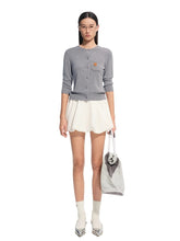 Cashmere Round Neck Regular Shoulder Cardigan - CHINASQUAD