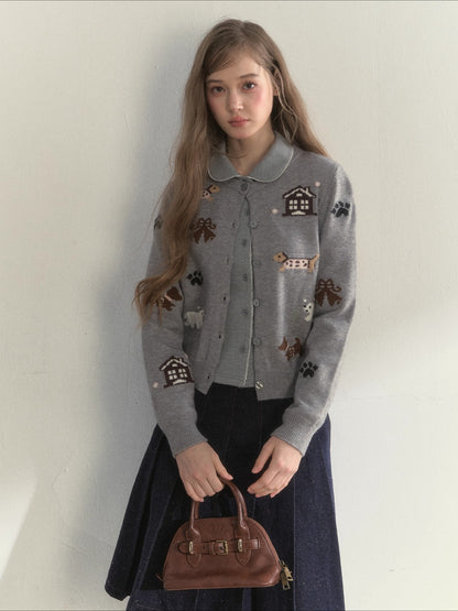 Essential Doll Collar Cardigan