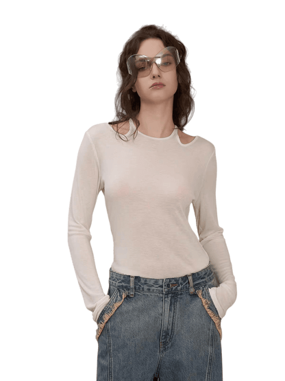 Tencel Wool Halter Tie-Back Base Layer