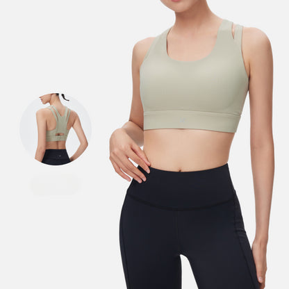 Full-back Hook Closure Sports Bra