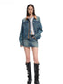 "Savanna Series" Washed Panel Denim Jacket - CHINASQUAD